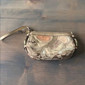 Authentic Coach Wristlet